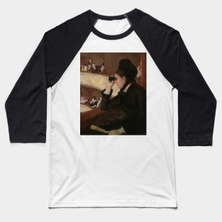 In the Loge by Mary Cassatt Baseball T-Shirt